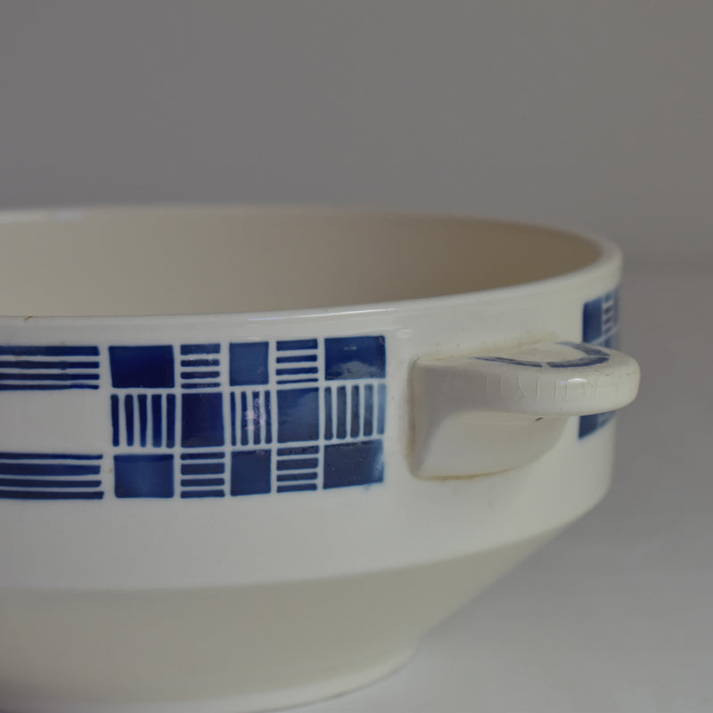 Antique soup tureen Badonviller Aurore