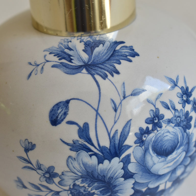 Vintage Lampe Berger Fleur Bleu