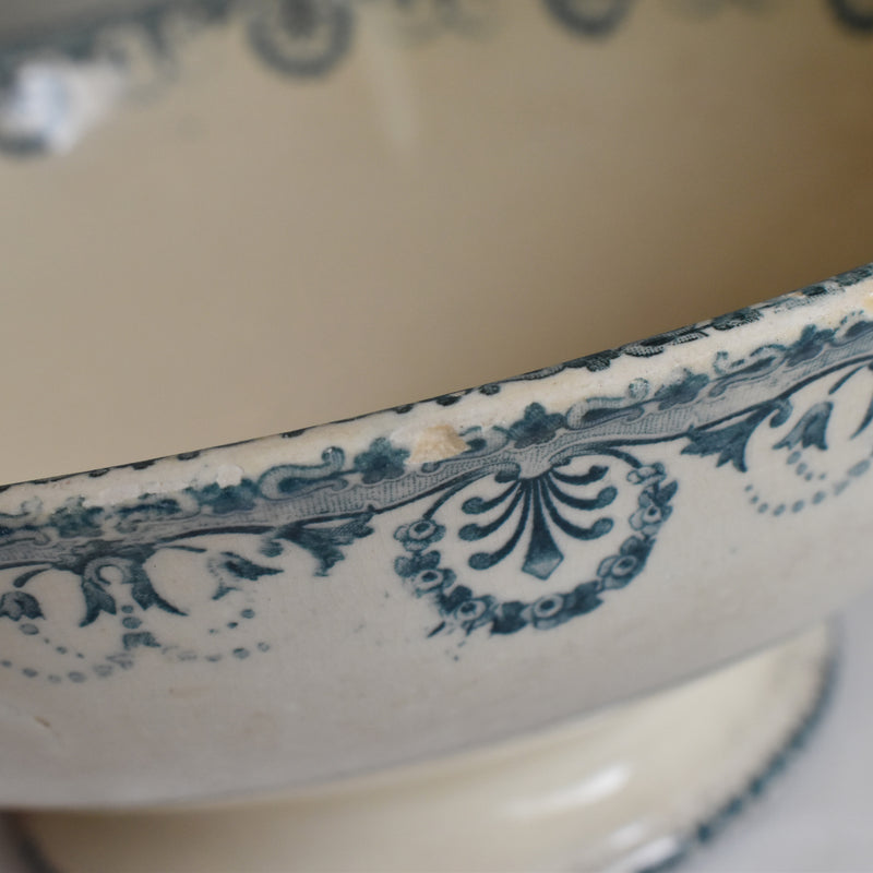 Antique salad bowl Choisy-le-Roi léna