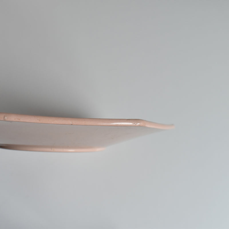 Vintage Chocolate Cup & Saucer "Ron Ui" Pink