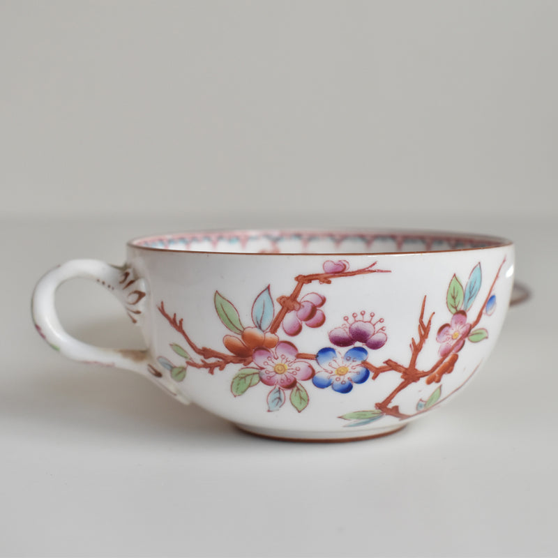 Antique Cup & Saucer Sarreguemines Minton 252 C
