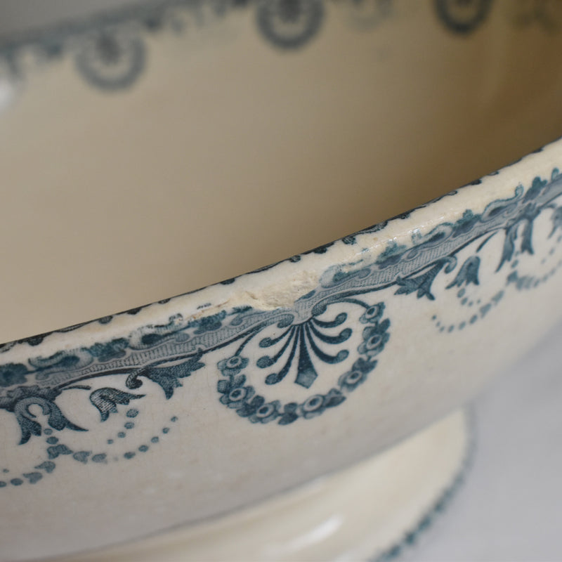 Antique salad bowl Choisy-le-Roi léna