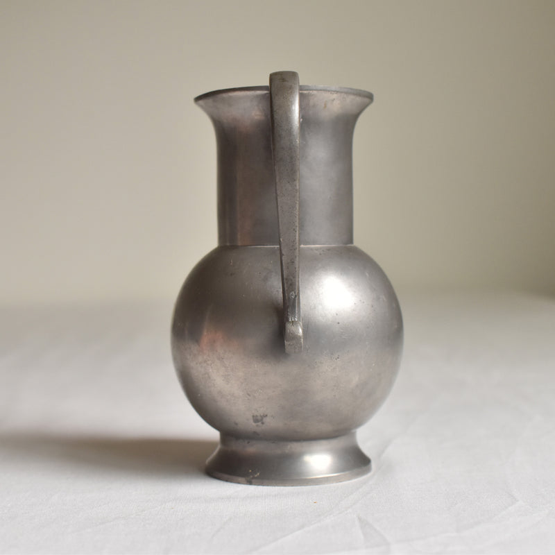 Vintage Pewter Small Pitcher A