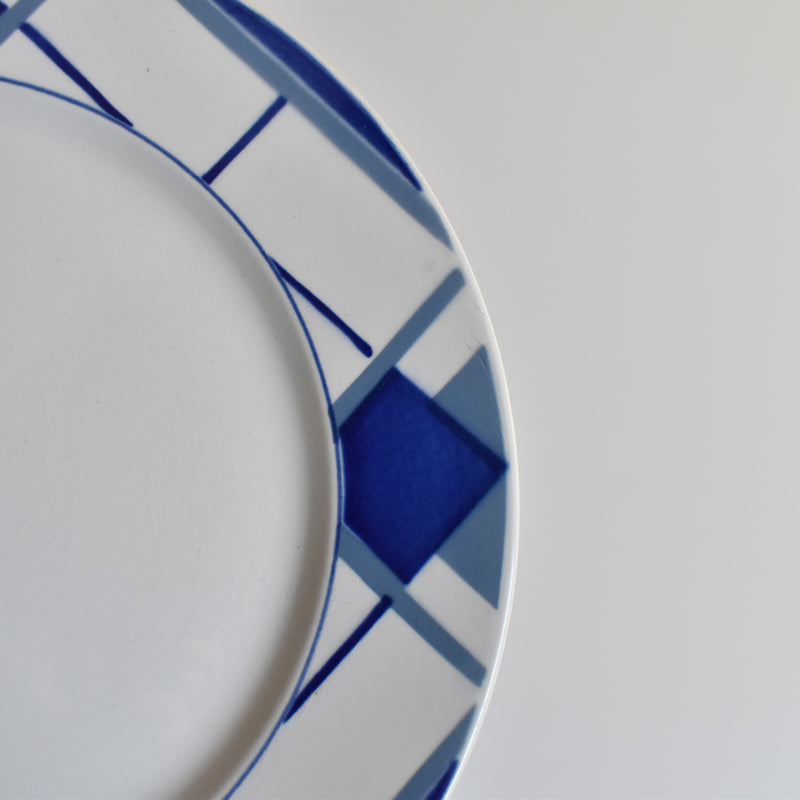 Vintage plate Digoin & Sarreguemines Efel F