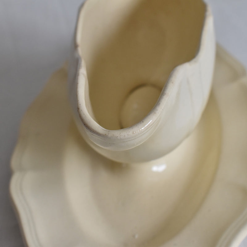 Antique Digoin & Sarreguemines Sauce Boat