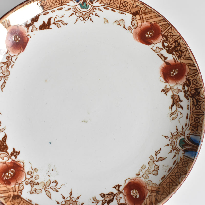 Antique Saucer, Sarreguemines, Kyoto A
