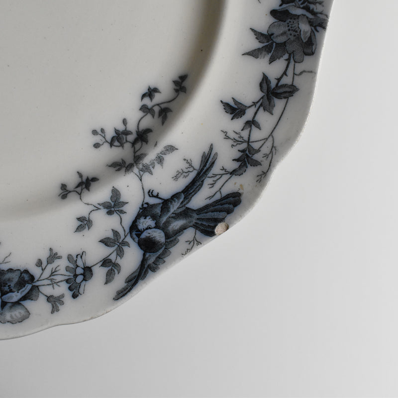 Antique Plate BWM&Co (E.Bourgeois) Indiana A