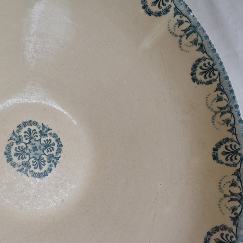 Antique salad bowl Choisy-le-Roi léna