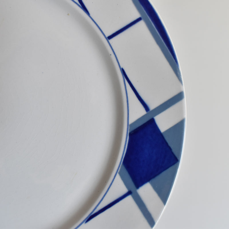 Vintage plate Digoin & Sarreguemines Efel F
