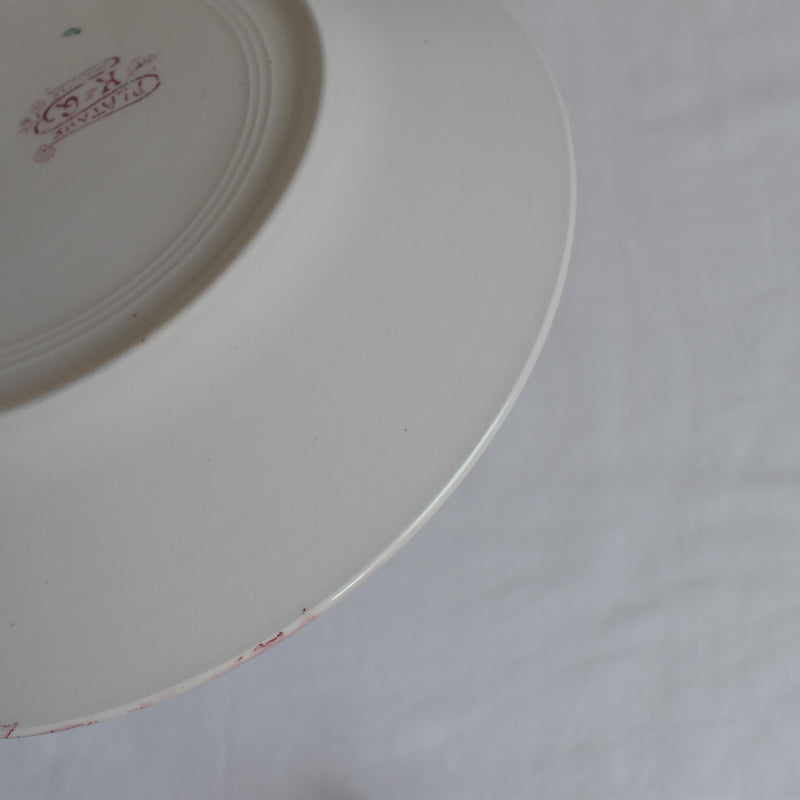 アンティークプレート K&Gリュネヴィル Platane B