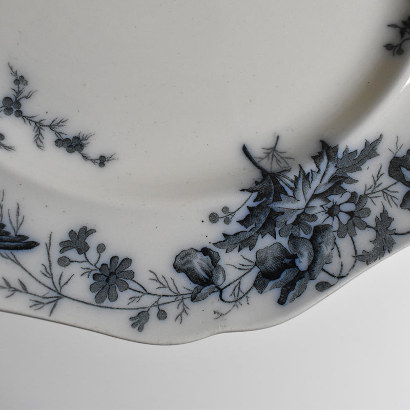 Antique Plate BWM&Co (E.Bourgeois) Indiana A