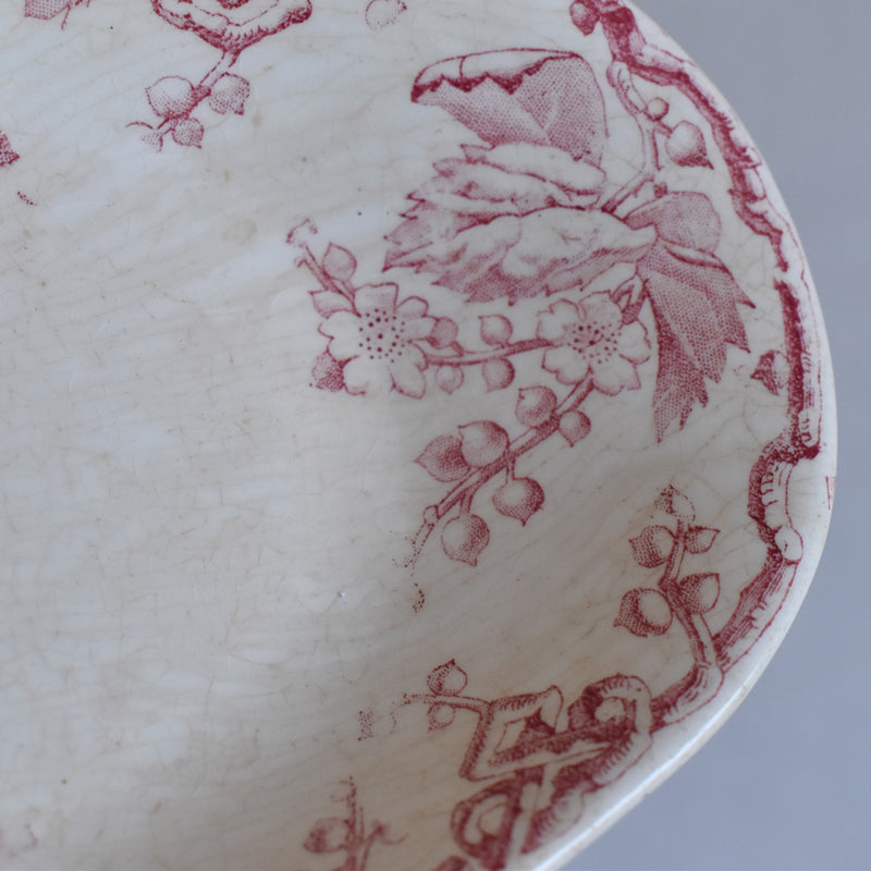 Antique Luneville Fontainebleau Bowl