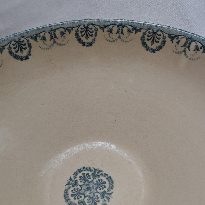 Antique salad bowl Choisy-le-Roi léna