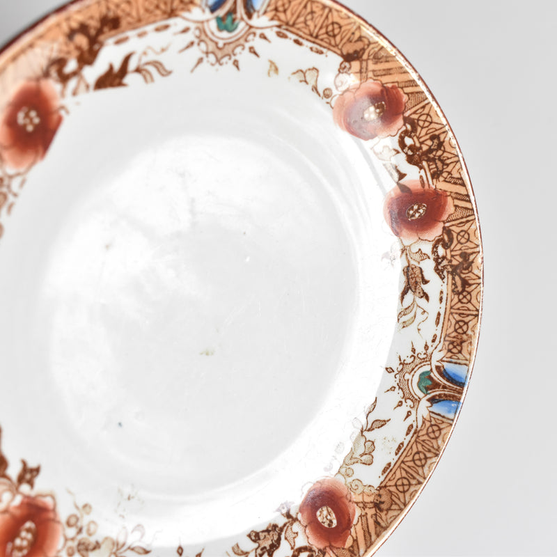 Antique Saucer, Sarreguemines, Kyoto A