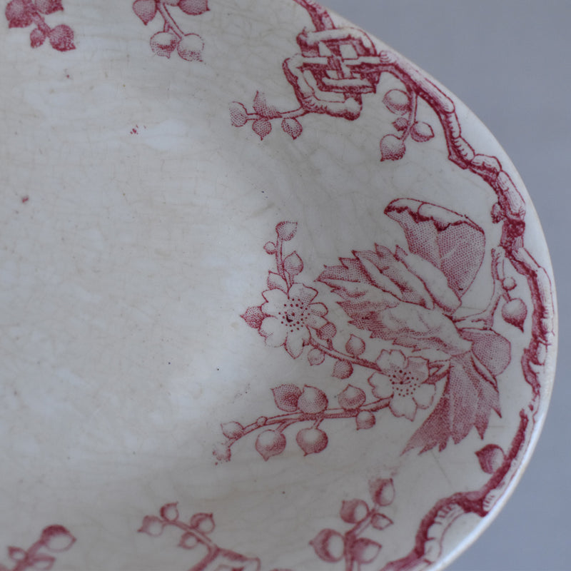 Antique Luneville Fontainebleau Bowl