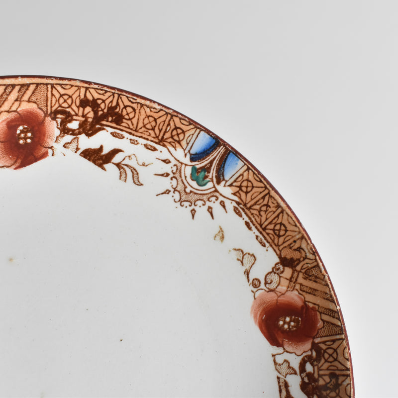 Antique Saucer, Sarreguemines, Kyoto A