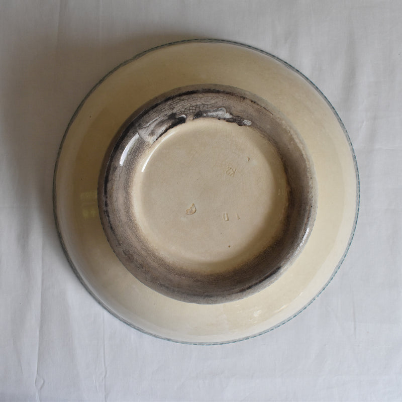 Antique salad bowl Choisy-le-Roi léna