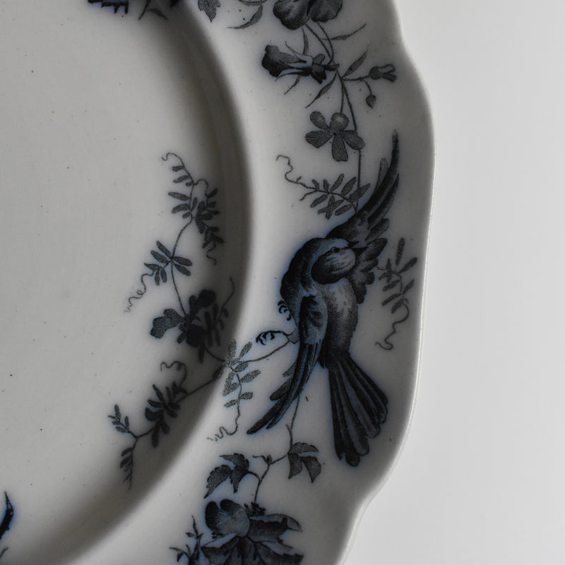 Antique Plate BWM&Co (E.Bourgeois) Indiana A