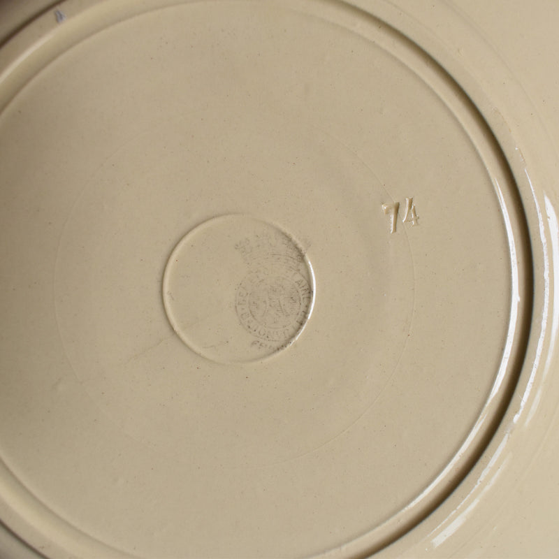 Antique Dessert Plate - Badonviller