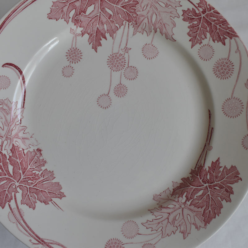 アンティークプレート K&Gリュネヴィル Platane B