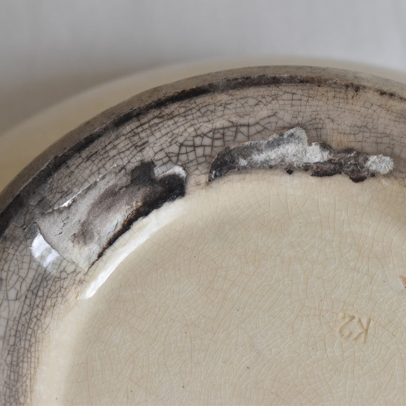 Antique salad bowl Choisy-le-Roi léna