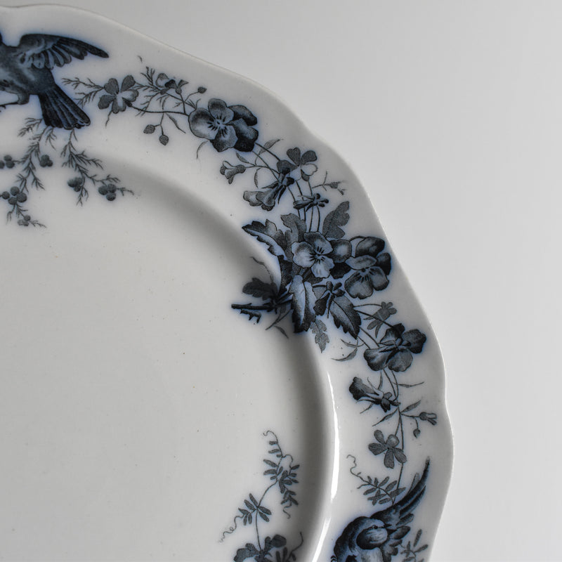 Antique Plate BWM&Co (E.Bourgeois) Indiana A