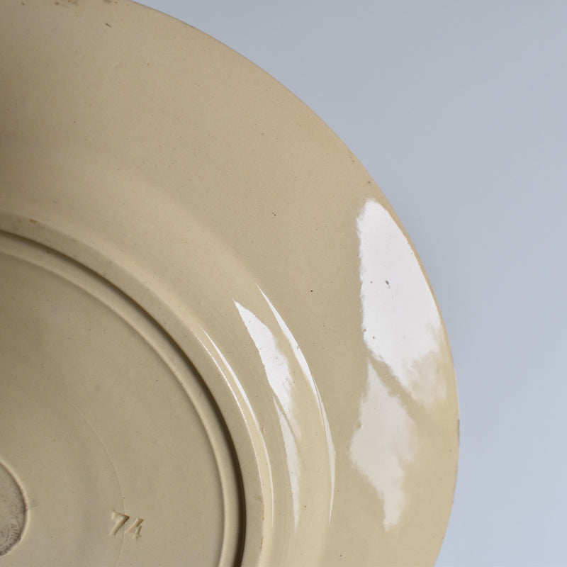 Antique Dessert Plate - Badonviller