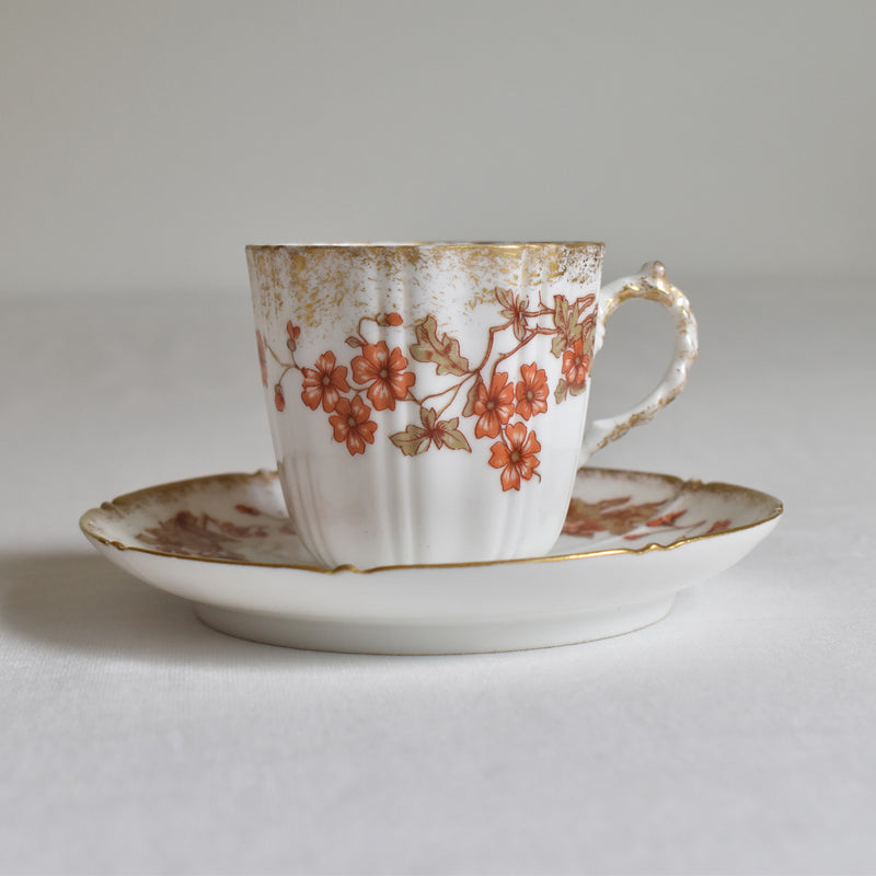 Vintage Cup & Saucer Guerre / Dijon E