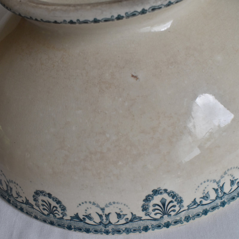 Antique salad bowl Choisy-le-Roi léna