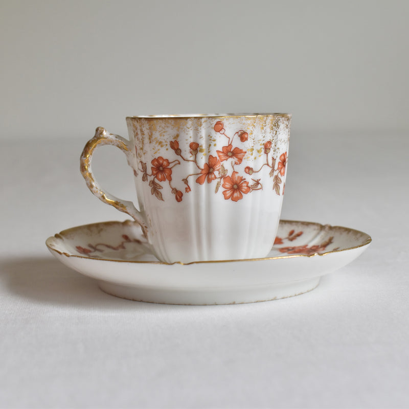 Vintage Cup & Saucer Guerre / Dijon E