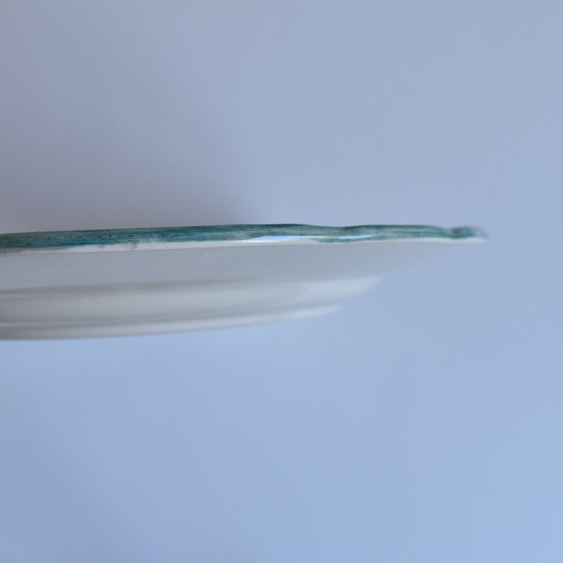 Antique Plate Longchamp Petite Roses D