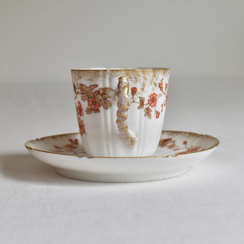 Vintage Cup & Saucer Guerre / Dijon E