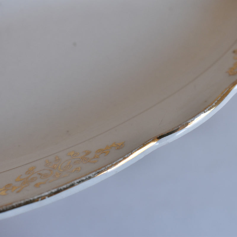 Vintage double serving dish - K&G Luneville