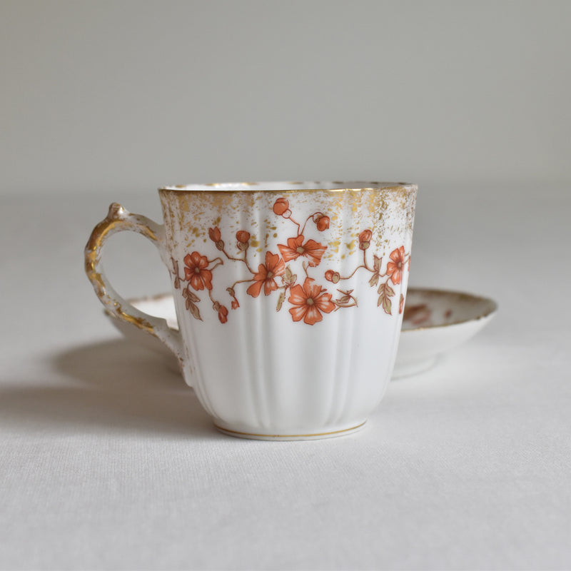 Vintage Cup & Saucer Guerre / Dijon E