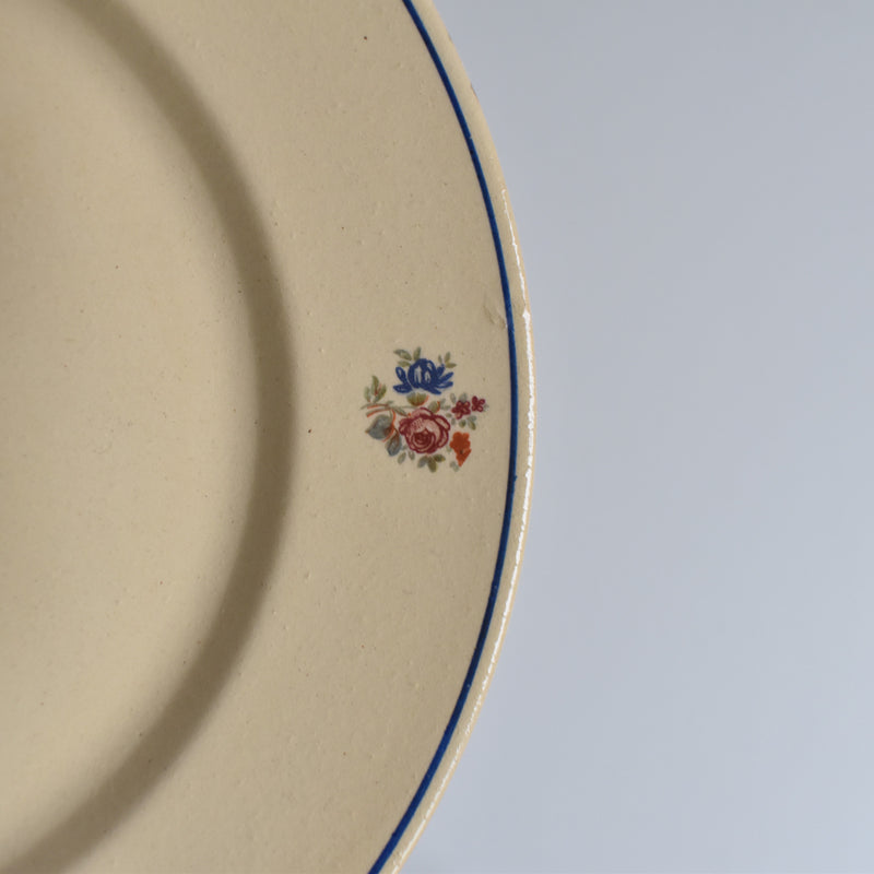 Antique Dessert Plate - Badonviller