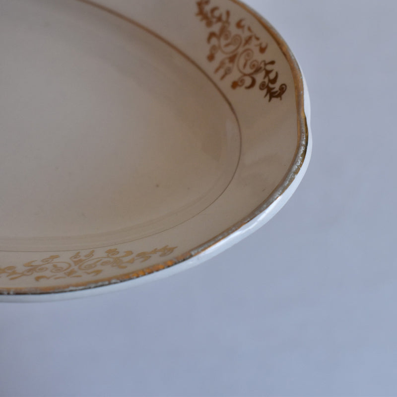 Vintage double serving dish - K&G Luneville