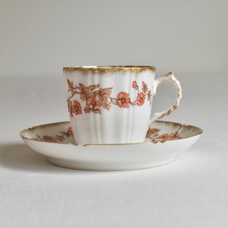 Antique Cup & Saucer Guerre / Dijon D