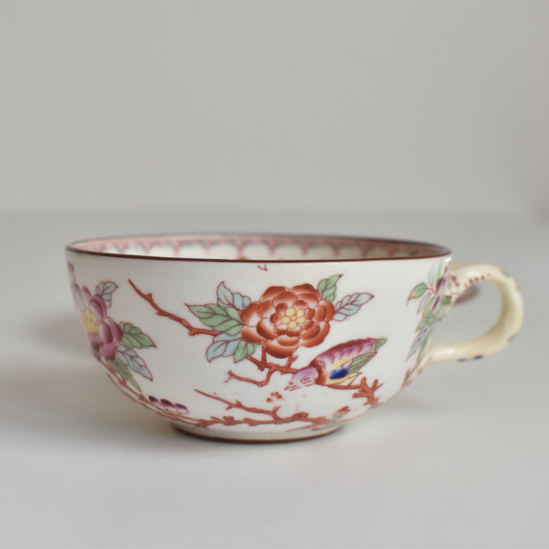 Antique Cup & Saucer Sarreguemines Minton 252 E