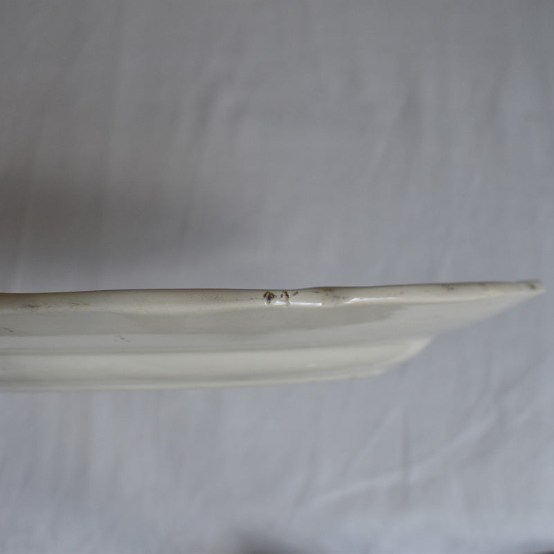 Antique Raviers Sarreguemines Scalloped Edge A