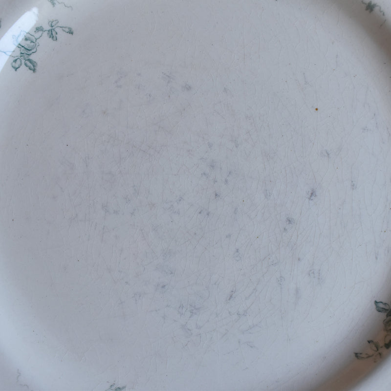 Antique Plate Longchamp Petite Roses D