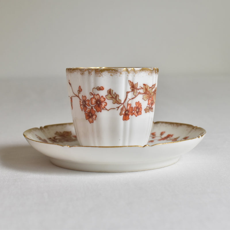 Antique Cup & Saucer Guerre / Dijon D