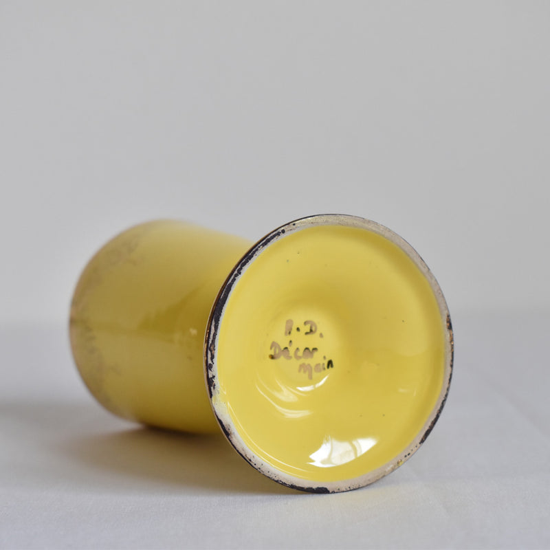 ア.ドラサンヴァル A.Dressinval タンブラー イエロー