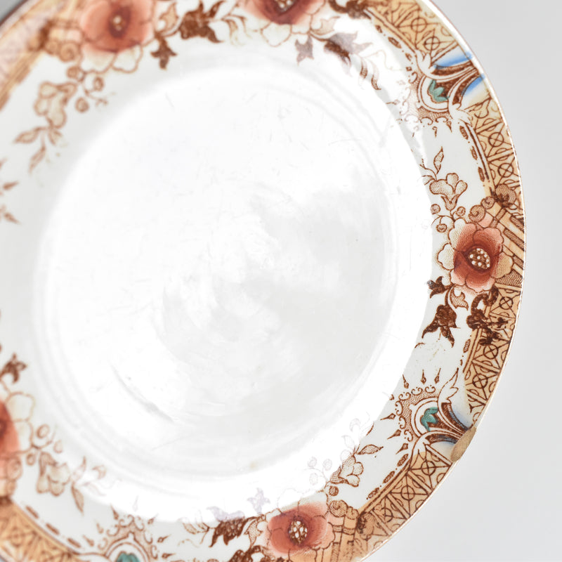 Antique saucer, Sarreguemines Kyoto B