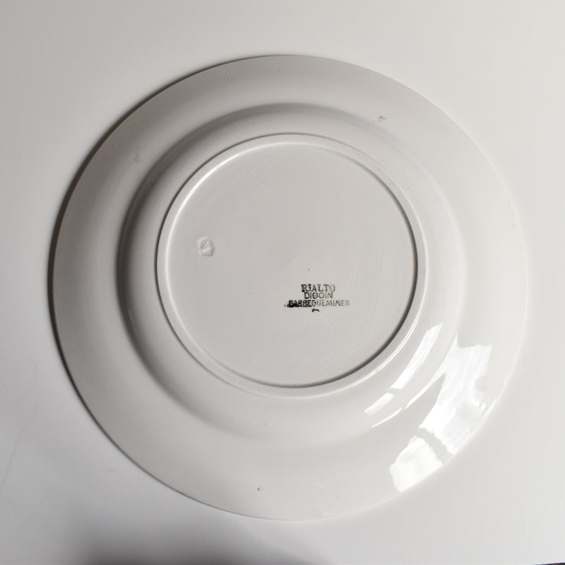 Vintage Platter, Digoin & Sarreguemines Rialto, 27cm A
