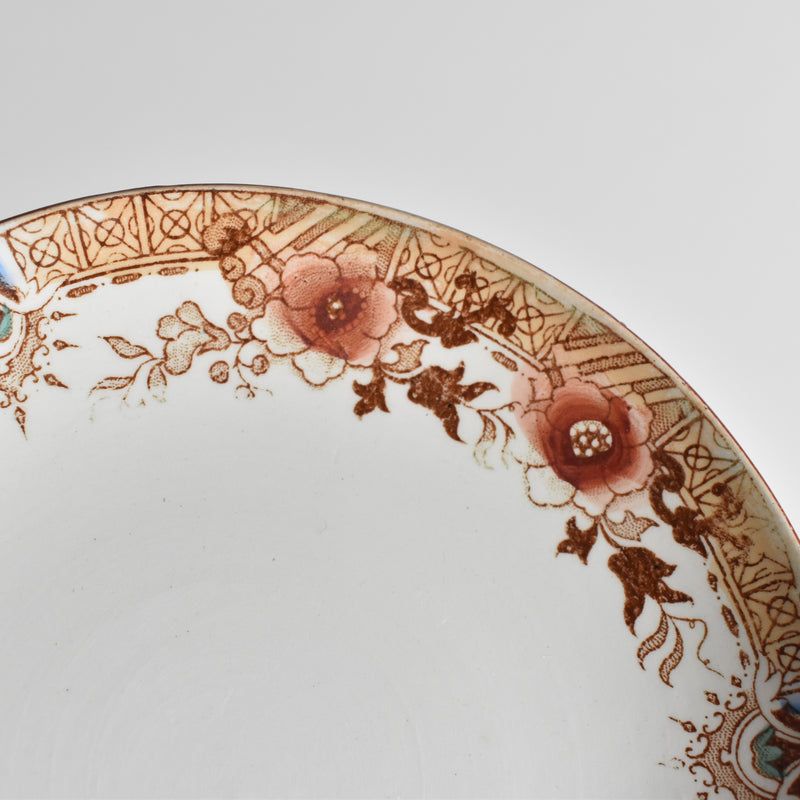 Antique saucer, Sarreguemines Kyoto B