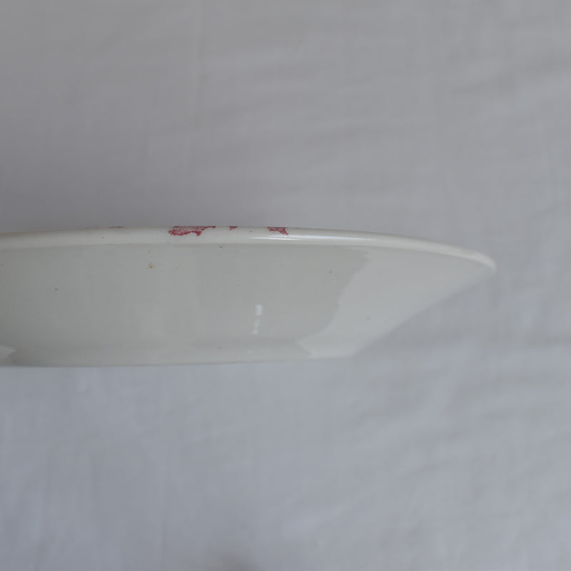 Antique Plate K&G Luneville Platane C