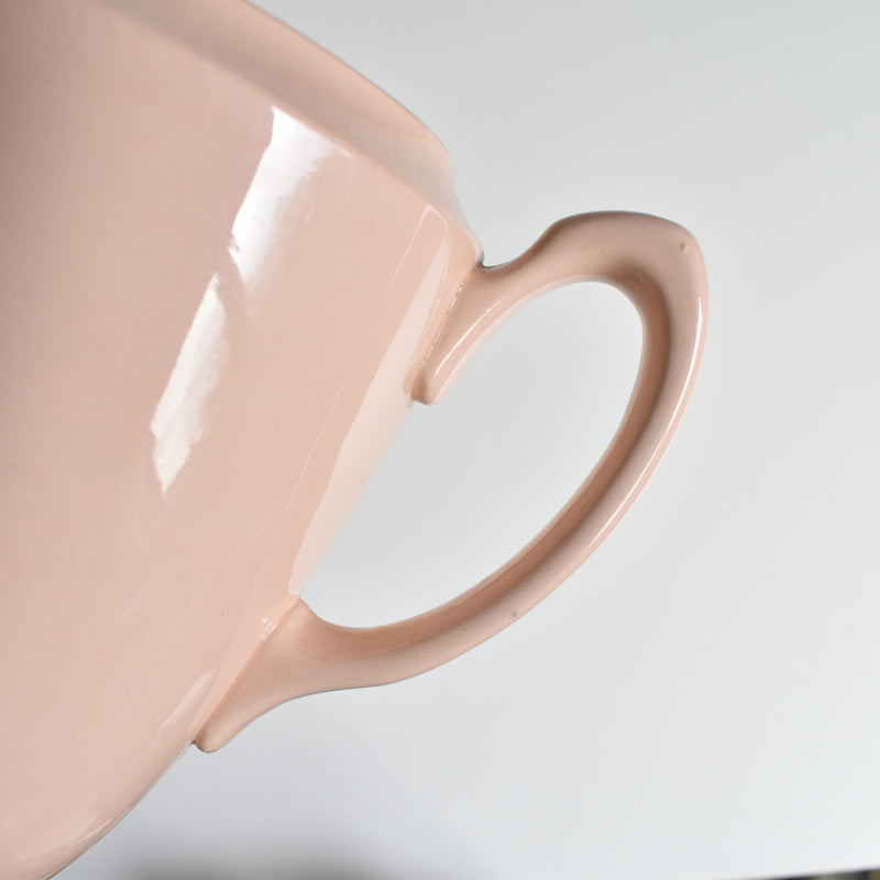 Vintage Coffee Pot Digoin & Sarreguemines Pink