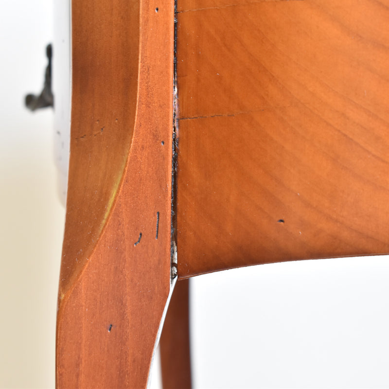 Vintage Oval Side Table - Cherrywood
