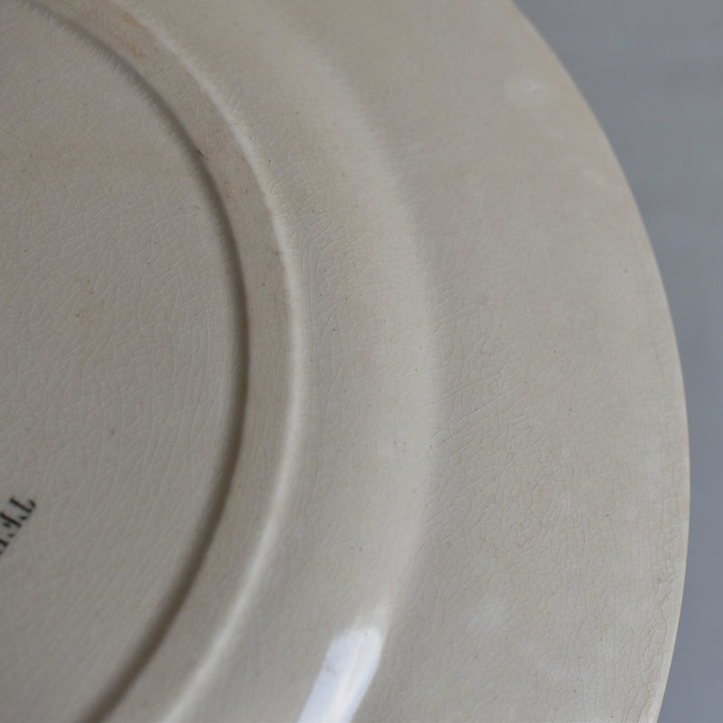 Antique Plate HB&Cie Oiseaux A