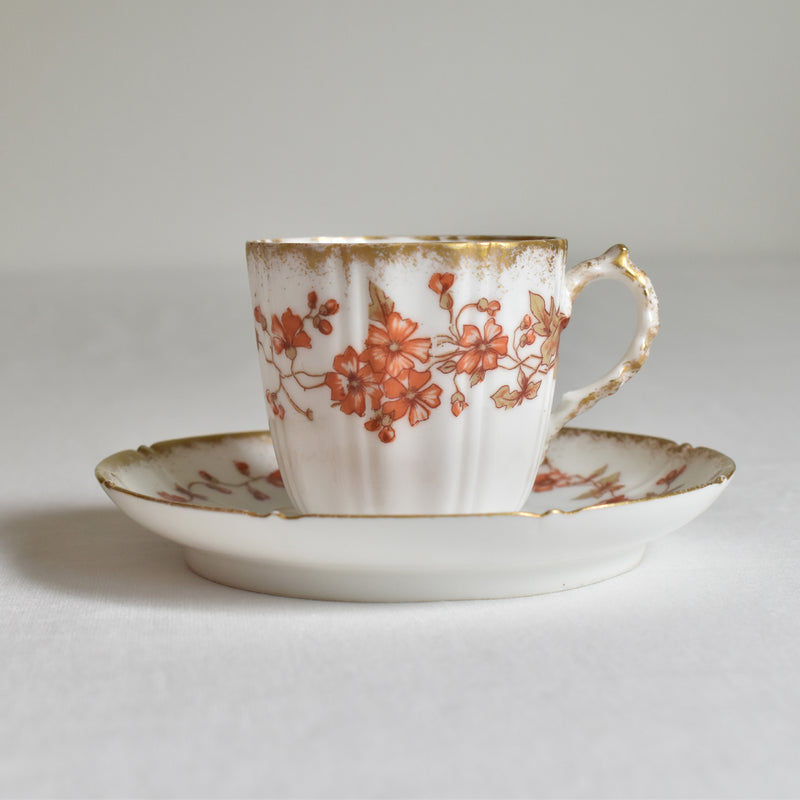 Antique Cup & Saucer Guerre / Dijon C